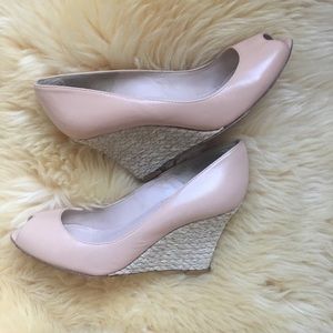 LK Bennett Espadrilles Nude 5.5 VGUC